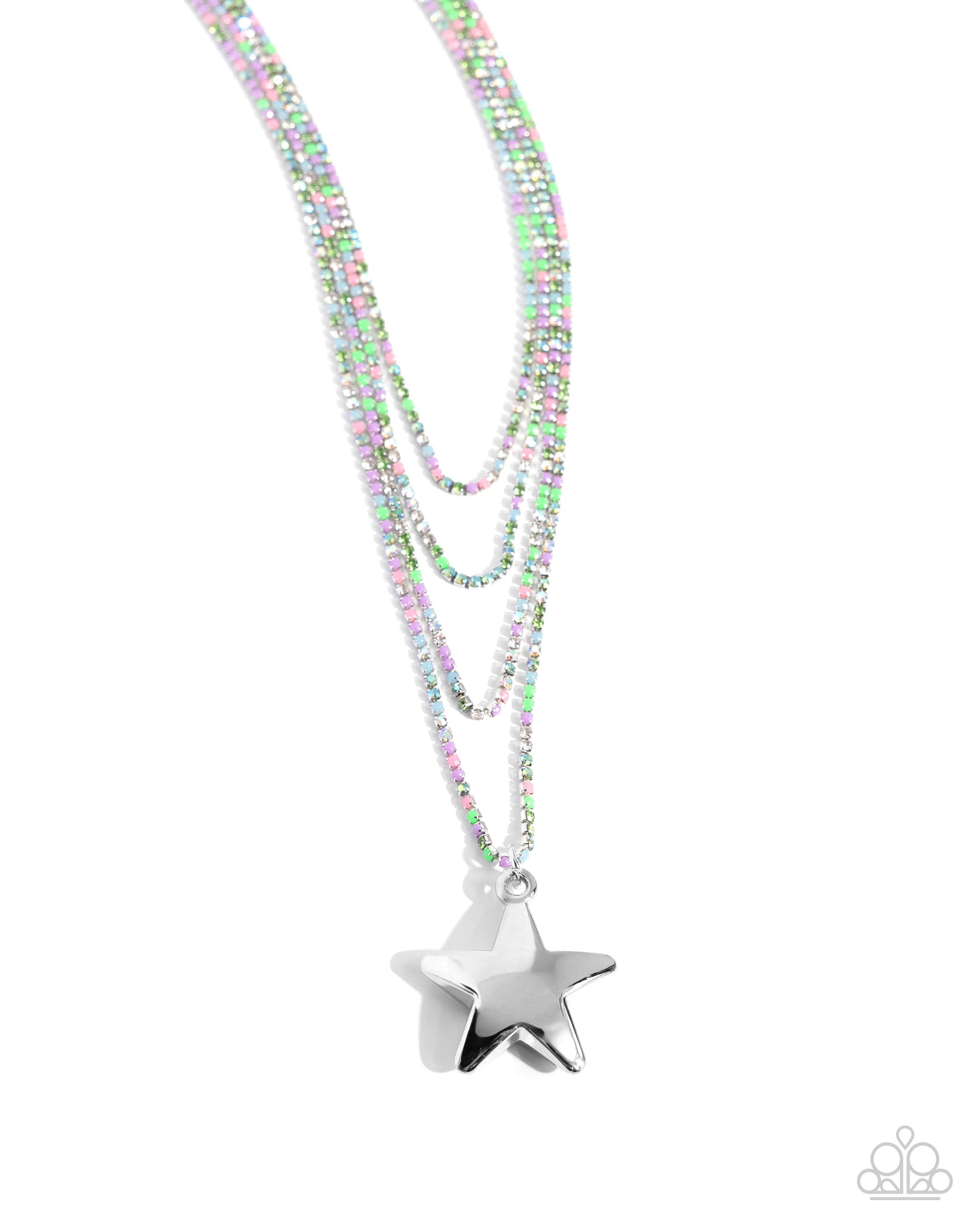 Seize the Stars - Green Necklace - Paparazzi - Dare2bdazzlin N Jewelry