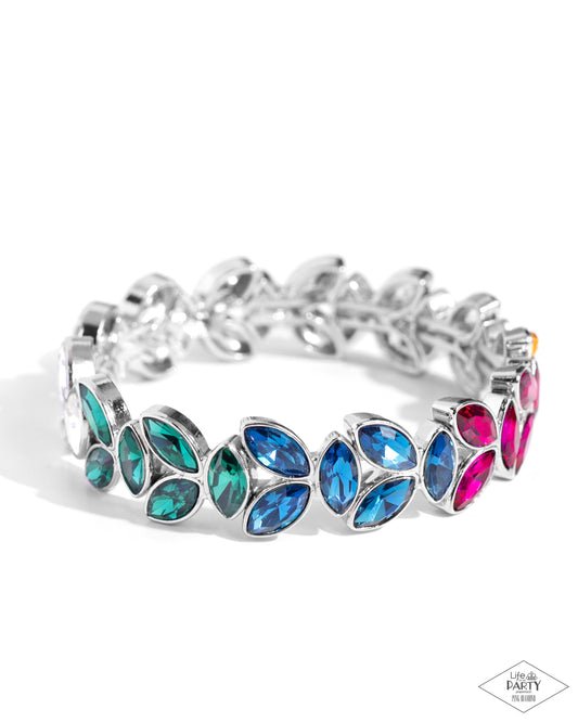 Gilded Gardens - Multi Bracelet - Paparazzi - Dare2bdazzlin N Jewelry
