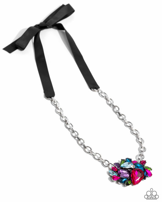 Tantalizing Tapestry - Multi Necklace - Paparazzi - Dare2bdazzlin N Jewelry