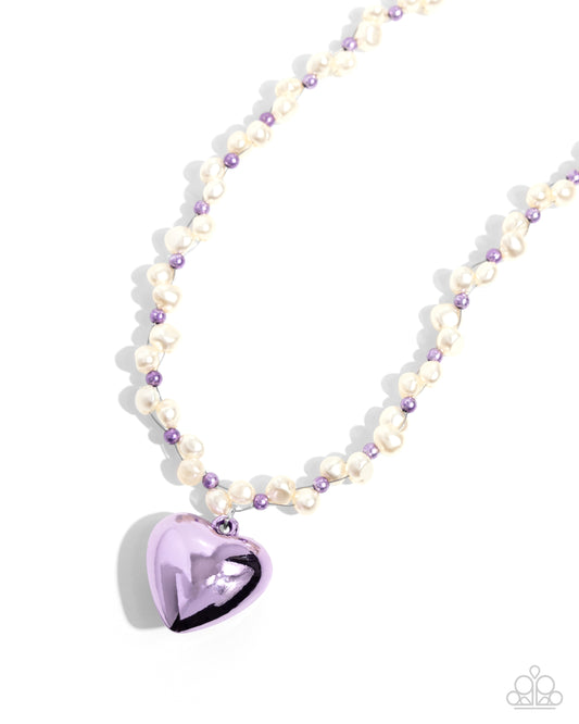 Mermaid Model - Purple Necklace - Paparazzi - Dare2bdazzlin N Jewelry