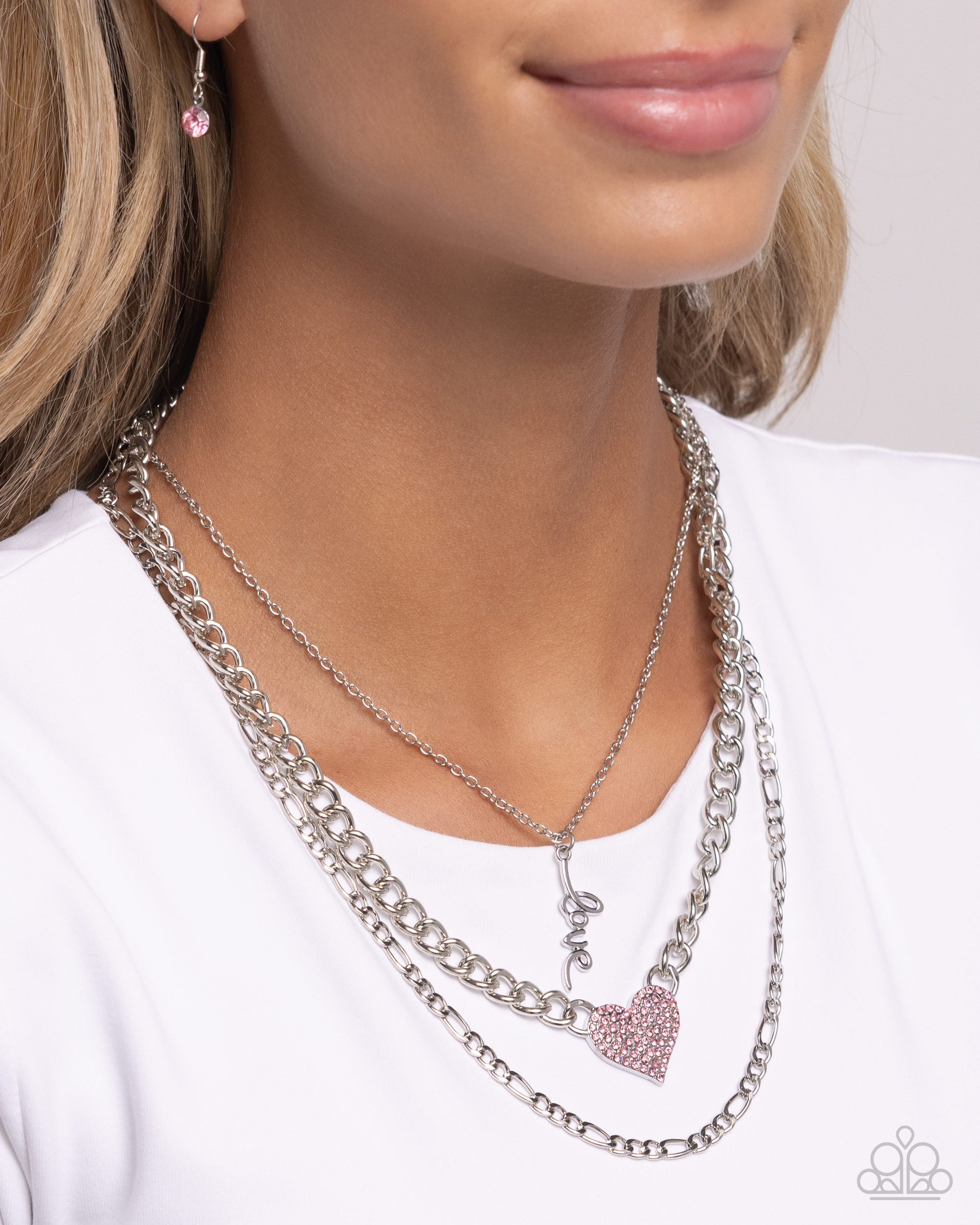 Luxurious Love - Pink Necklace - Paparazzi - Dare2bdazzlin N Jewelry