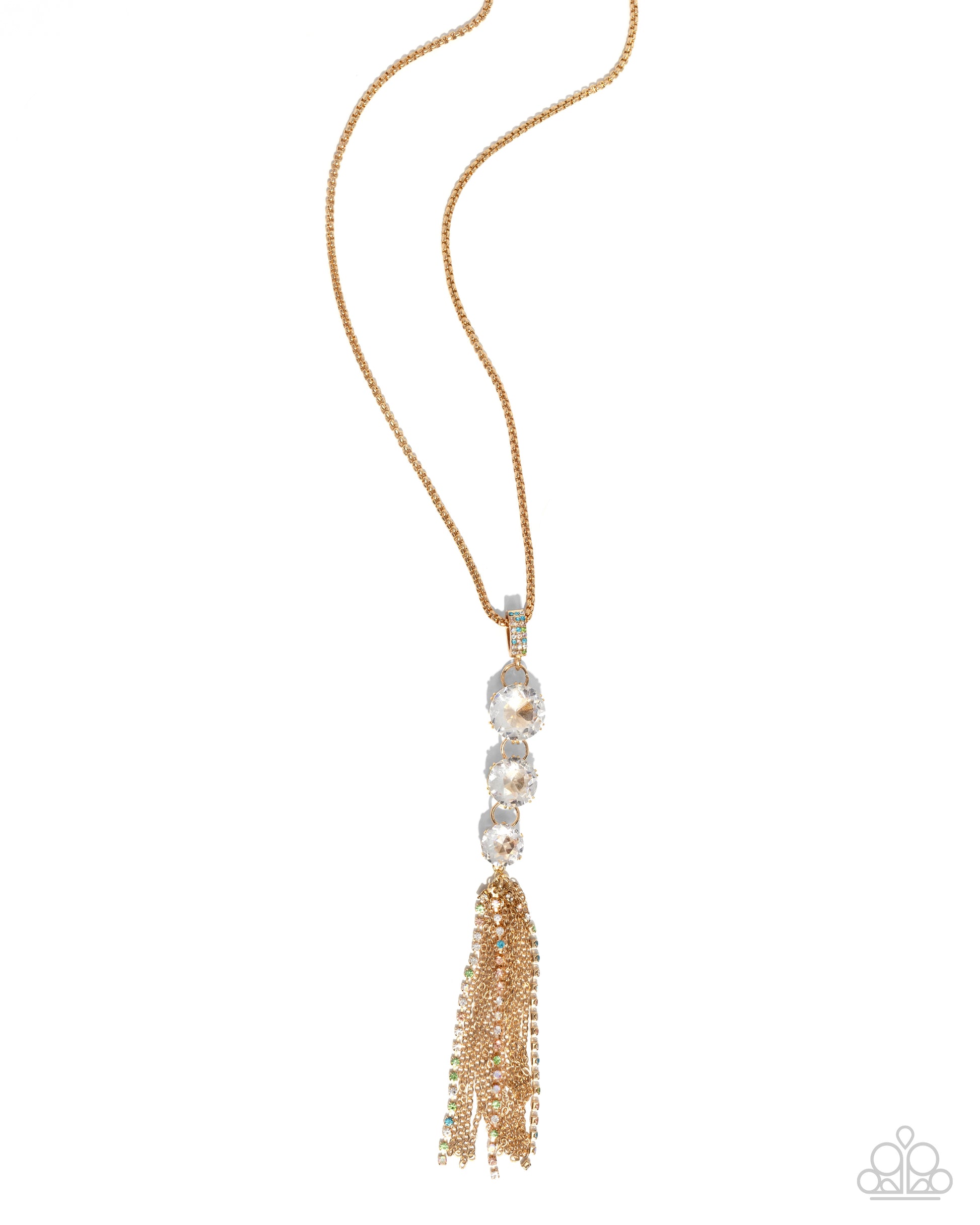 Stacked Standpoint - Gold Necklace - Paparazzi - Dare2bdazzlin N Jewelry