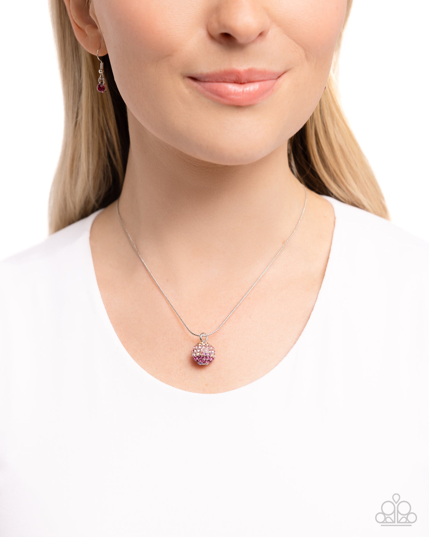 Ornamental Occupation - Pink Necklace - Paparazzi - Dare2bdazzlin N Jewelry