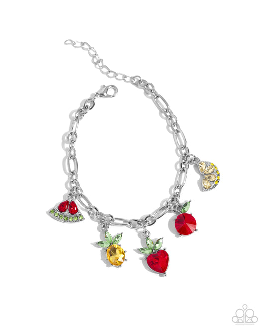 Fruity Feature - Multi Bracelet - Paparazzi - Dare2bdazzlin N Jewelry
