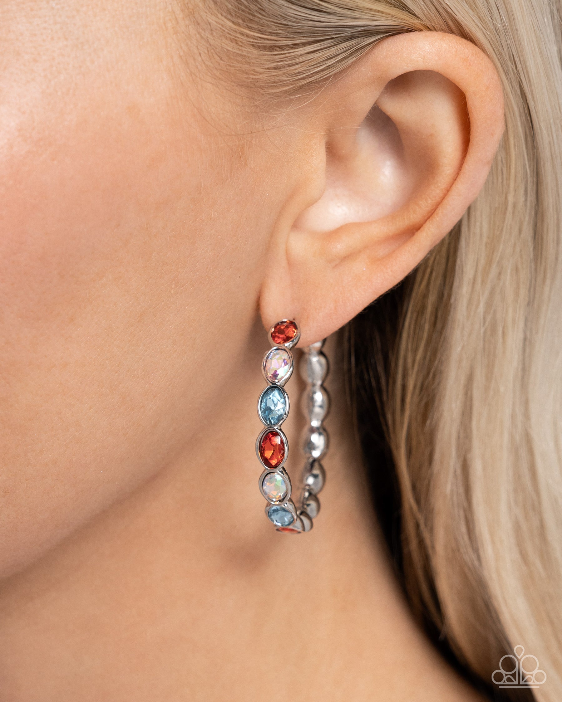 Pressing Princess - Multi Hoop Earring - Paparazzi - Dare2bdazzlin N Jewelry