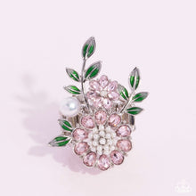 Load image into Gallery viewer, Budding Bling - Pink Ring - Paparazzi
