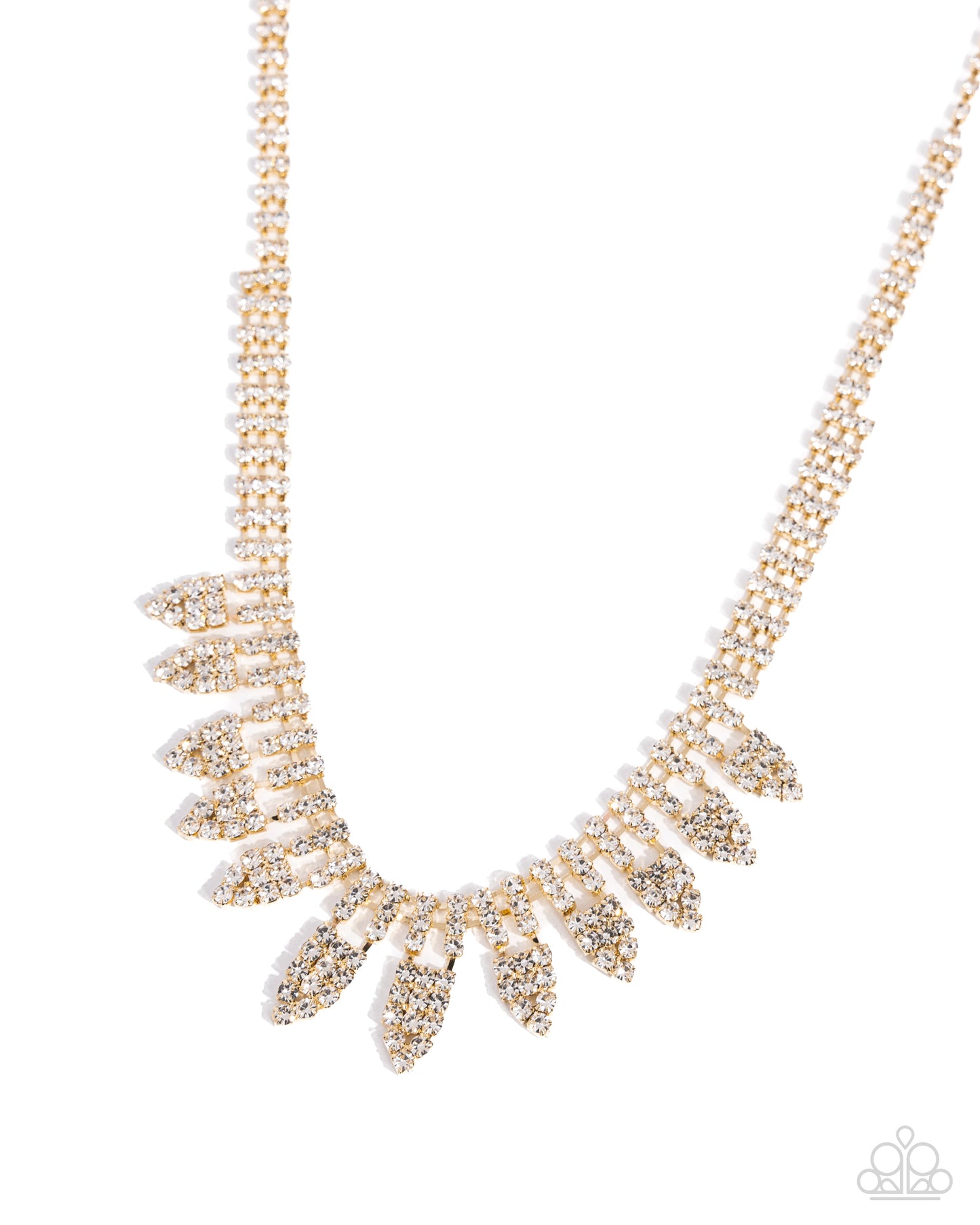Piercing Passion - Gold Necklace - Paparazzi - Dare2bdazzlin N Jewelry