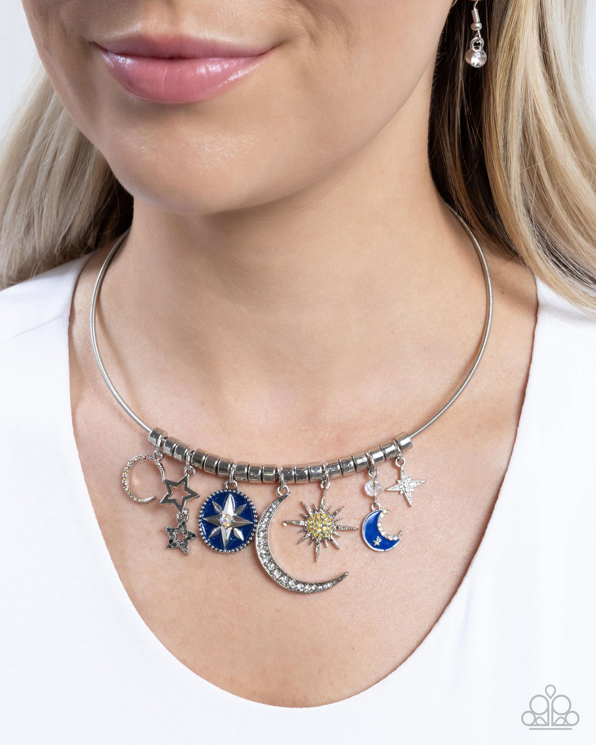Celestial Ceremony - Multi Necklace - Paparazzi - Dare2bdazzlin N Jewelry