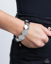 Load image into Gallery viewer, Shimmery Sneak Peek - White Bracelet - Paparazzi
