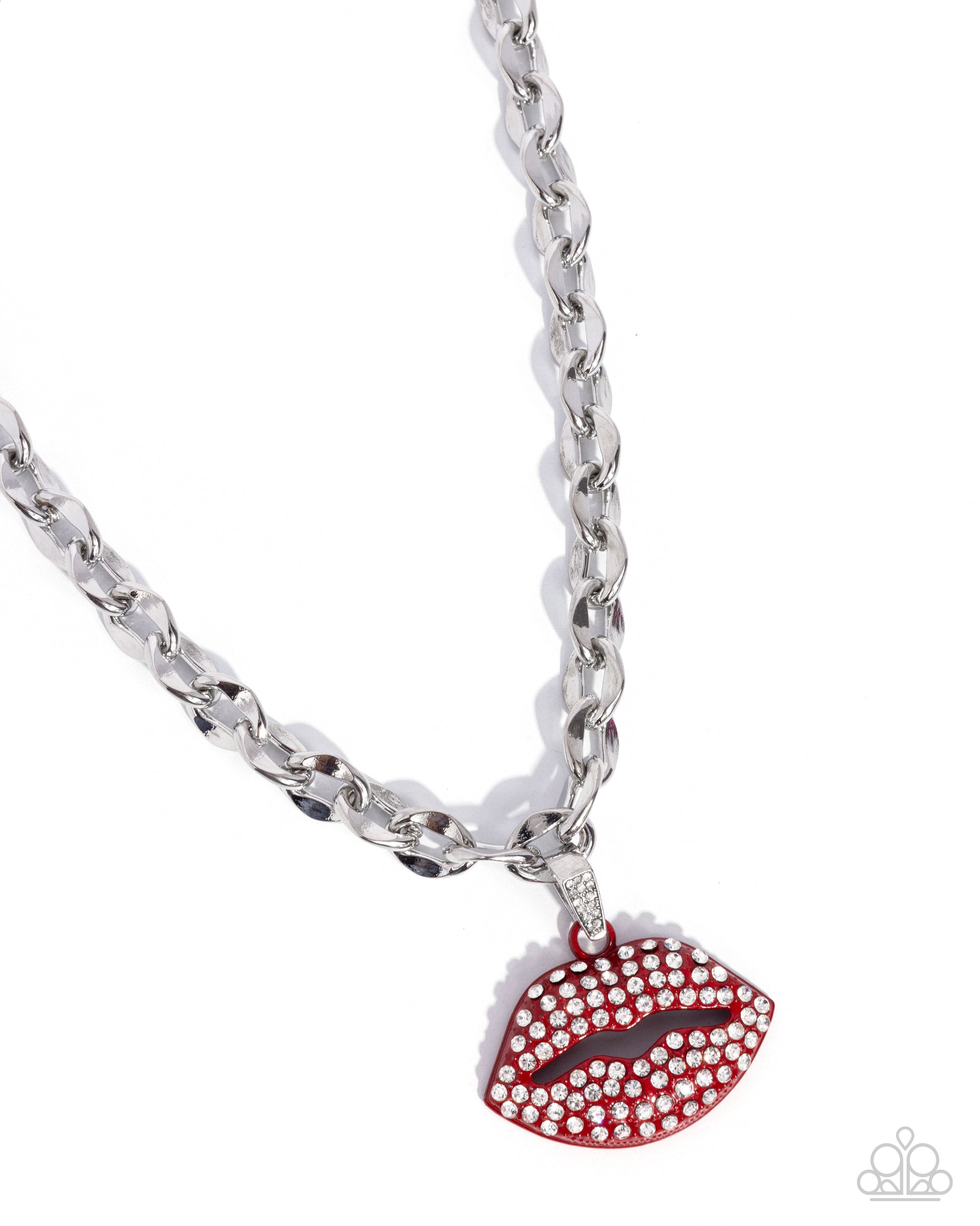 Keepsake Kisser - Red Necklace - Paparazzi - Dare2bdazzlin N Jewelry