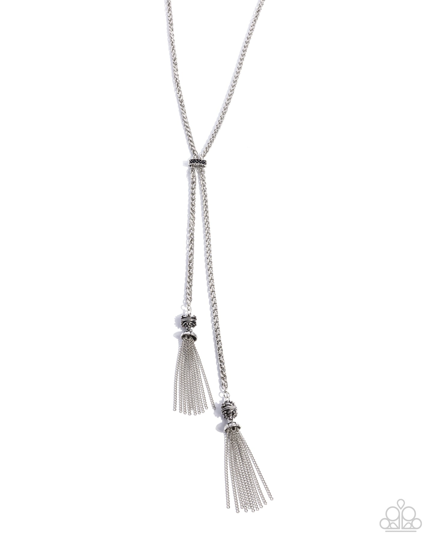 Tassel Transit - Black Necklace - Paparazzi - Dare2bdazzlin N Jewelry