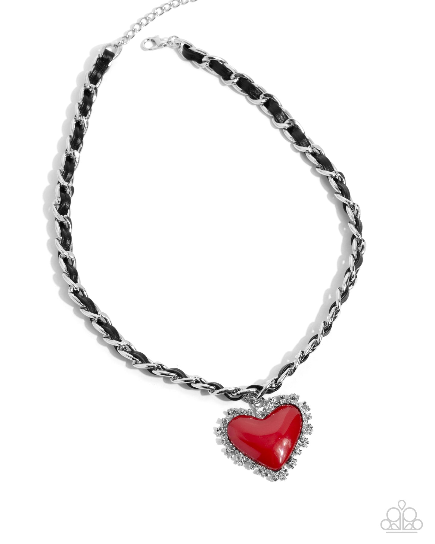 Austere Attraction - Red Necklace - Paparazzi - Dare2bdazzlin N Jewelry