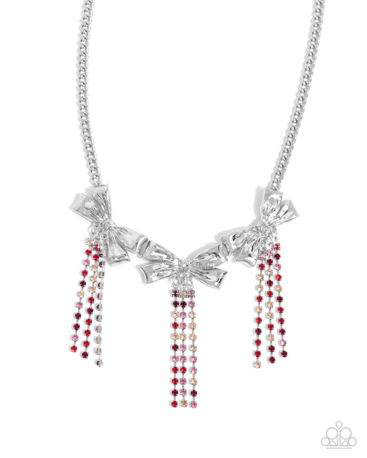 Victorian Influence - Red Necklace - Paparazzi - Dare2bdazzlin N Jewelry
