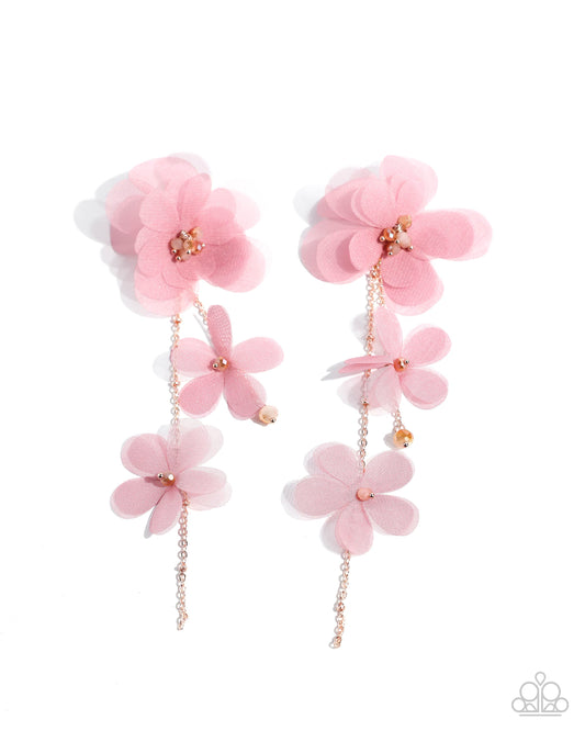 Balletcore - Pink Earrings - Paparazzi - Dare2bdazzlin N Jewelry