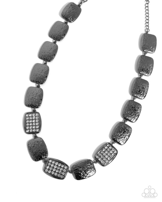 Brilliant Belonging - Black Necklace - Paparazzi - Dare2bdazzlin N Jewelry