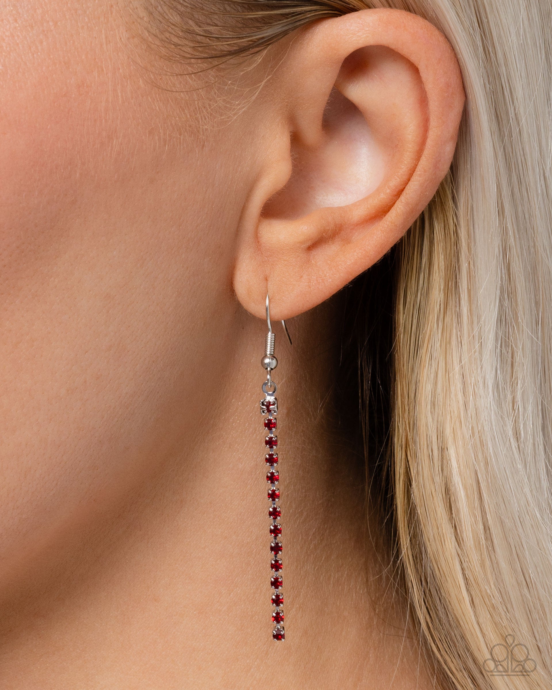 Straighten Up - Red Necklace - Paparazzi - Dare2bdazzlin N Jewelry
