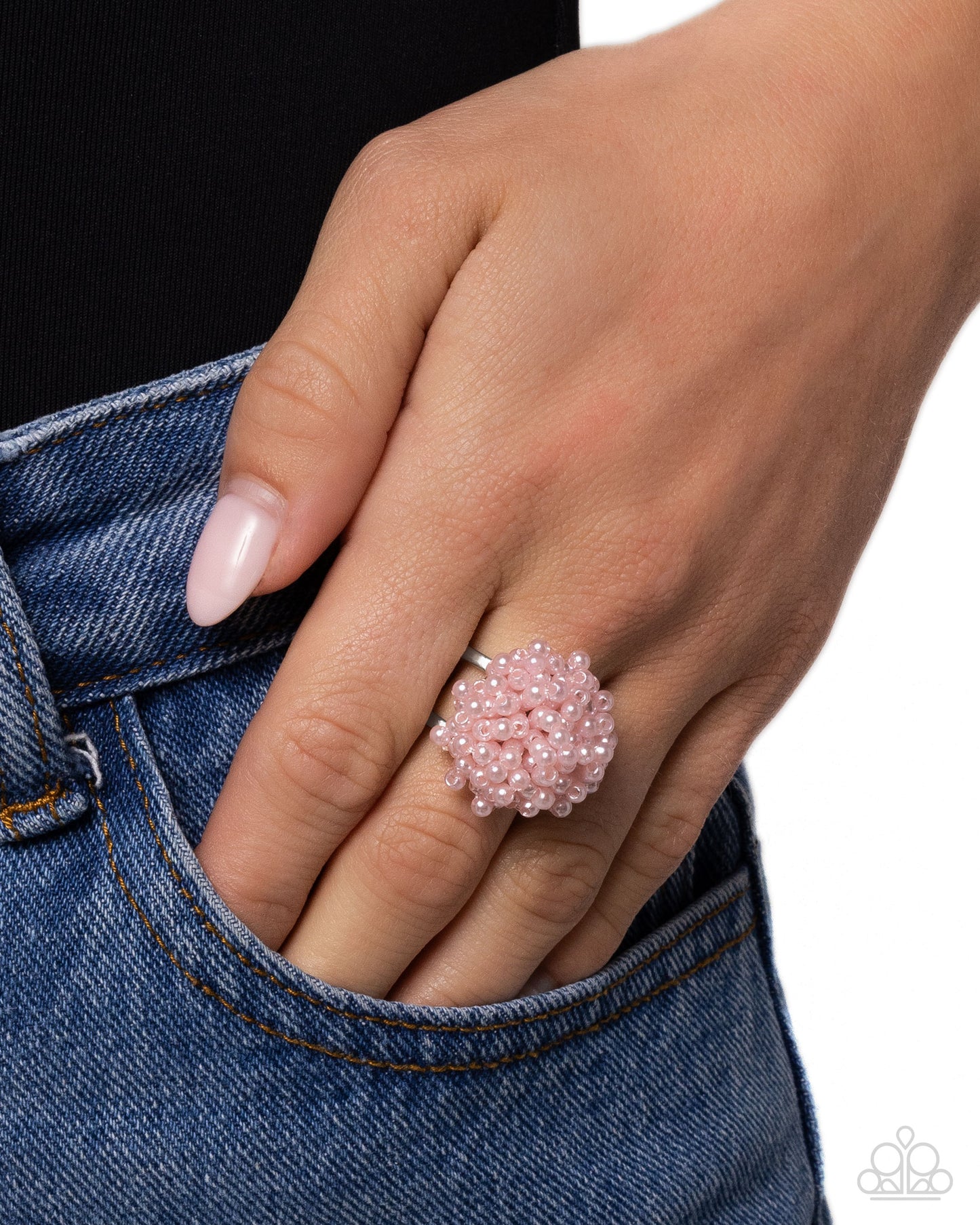 Never Ending Style - Pink Ring - Paparazzi - Dare2bdazzlin N Jewelry