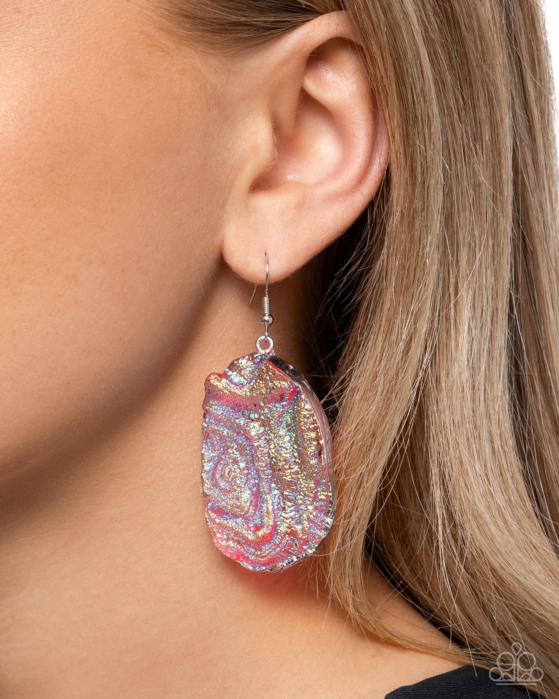 Artistic Avenue - Pink Earring - Paparazzi - Dare2bdazzlin N Jewelry