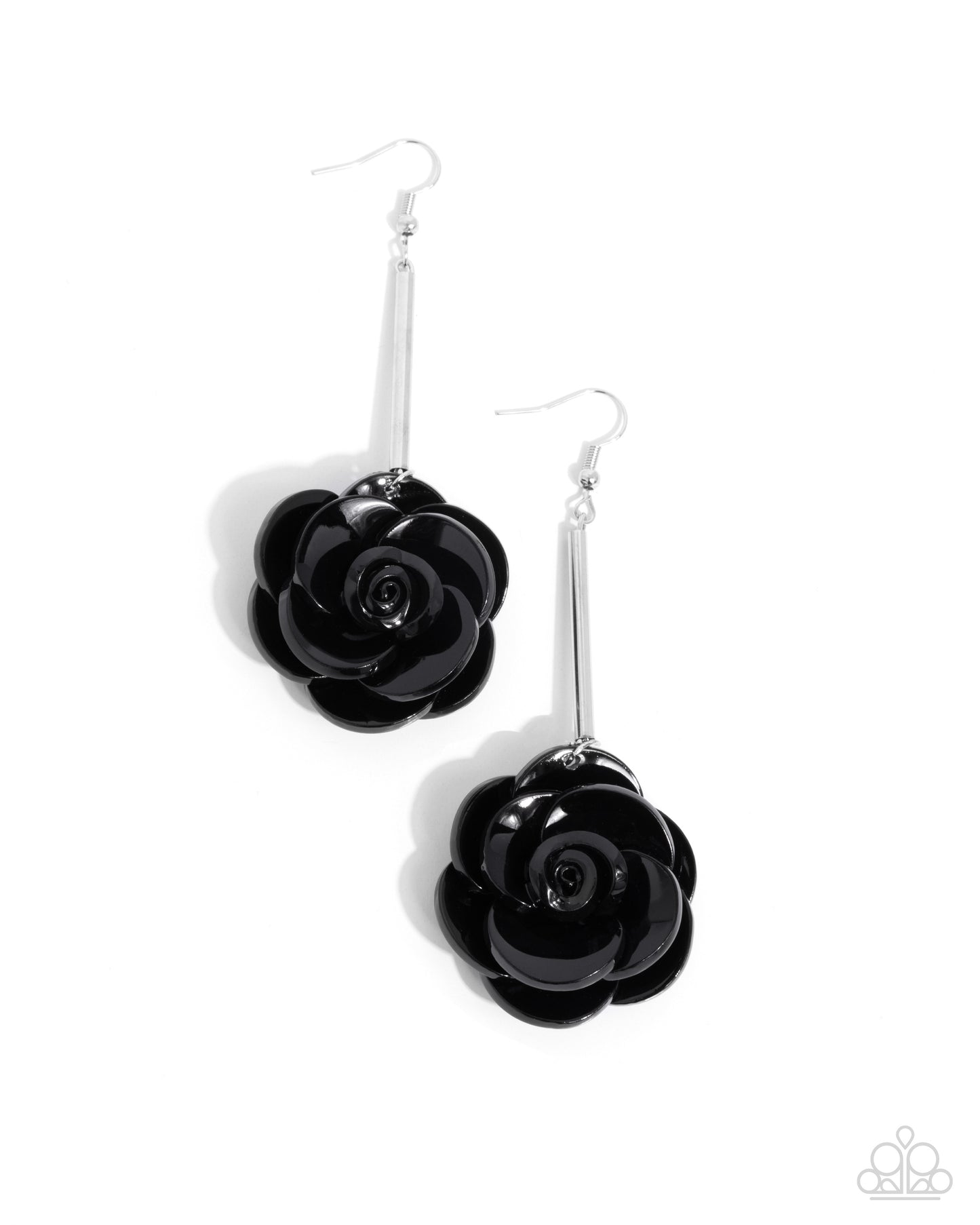 Saccharine Sprig - Black Earring - Paparazzi - Dare2bdazzlin N Jewelry