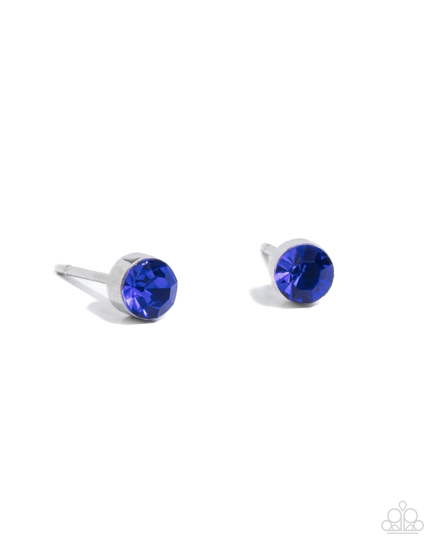 Logical Light - Blue Post Earring - Paparazzi - Dare2bdazzlin N Jewelry