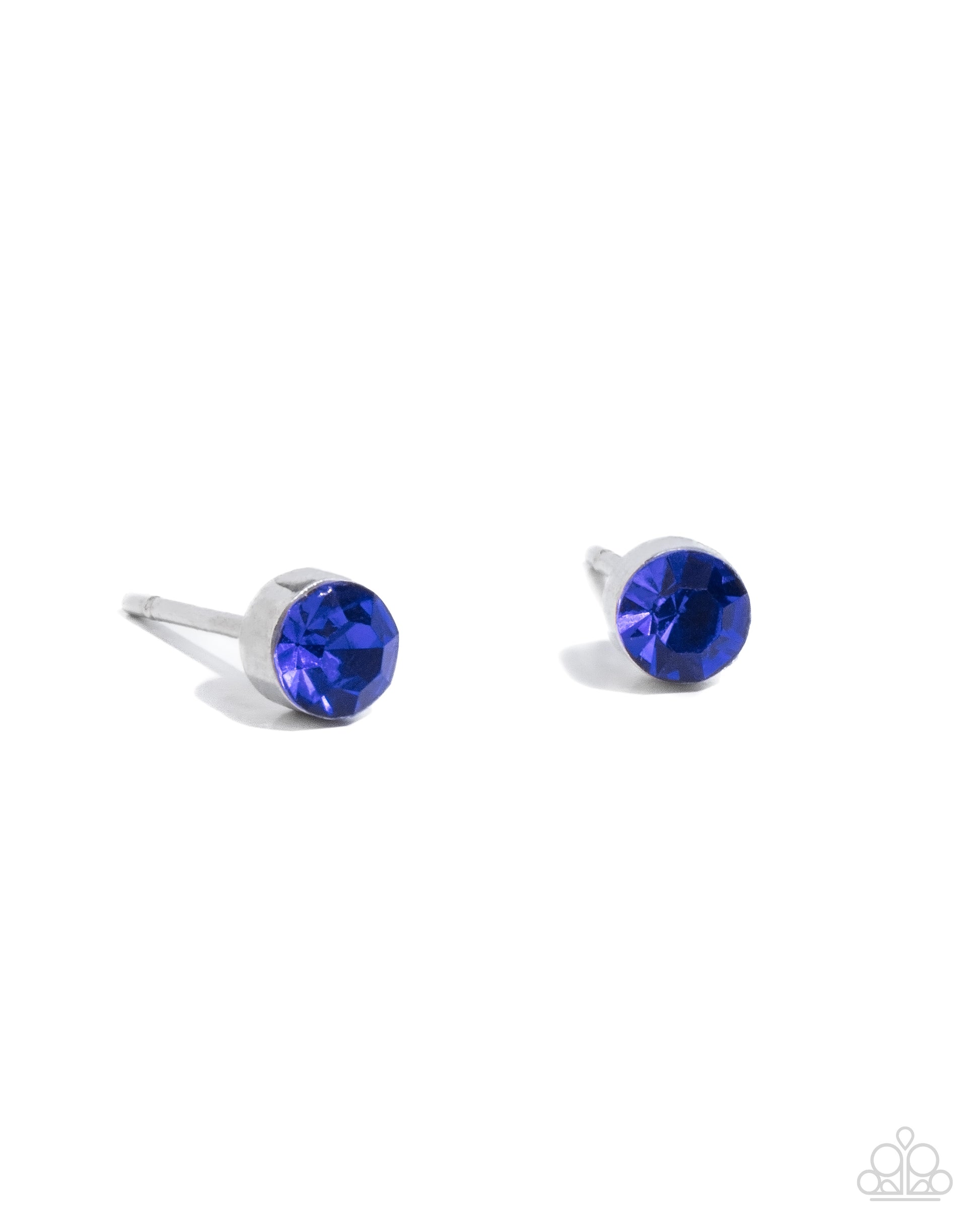 Logical Light - Blue Post Earring - Paparazzi - Dare2bdazzlin N Jewelry