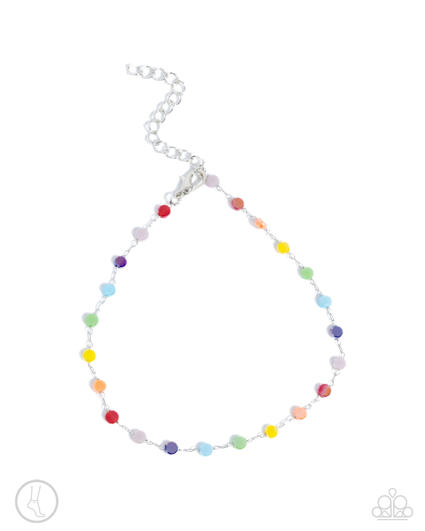 Colorful Candy - Multi Anklet - Paparazzi - Dare2bdazzlin N Jewelry