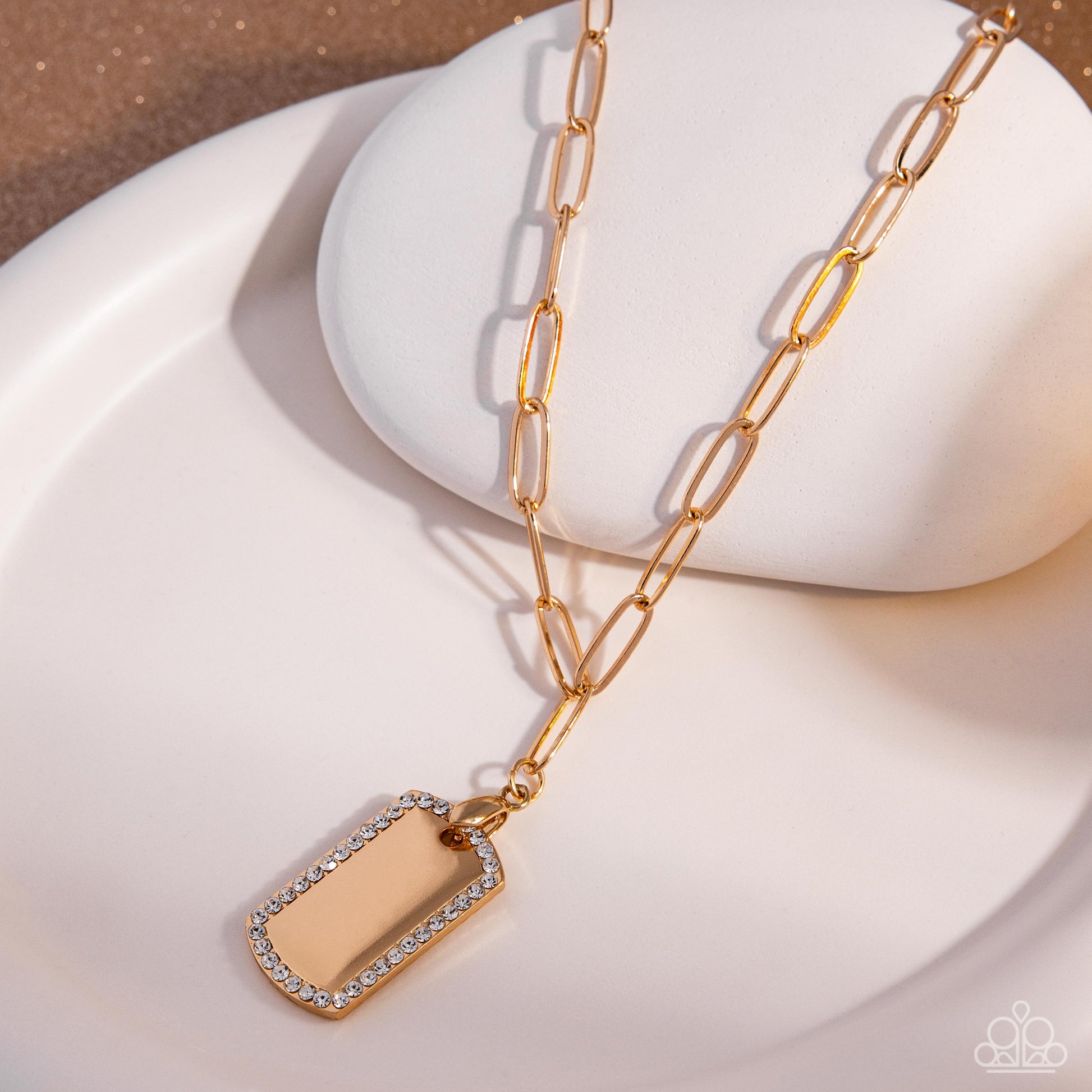 Simple Street - Gold Necklace - Paparazzi - Dare2bdazzlin N Jewelry