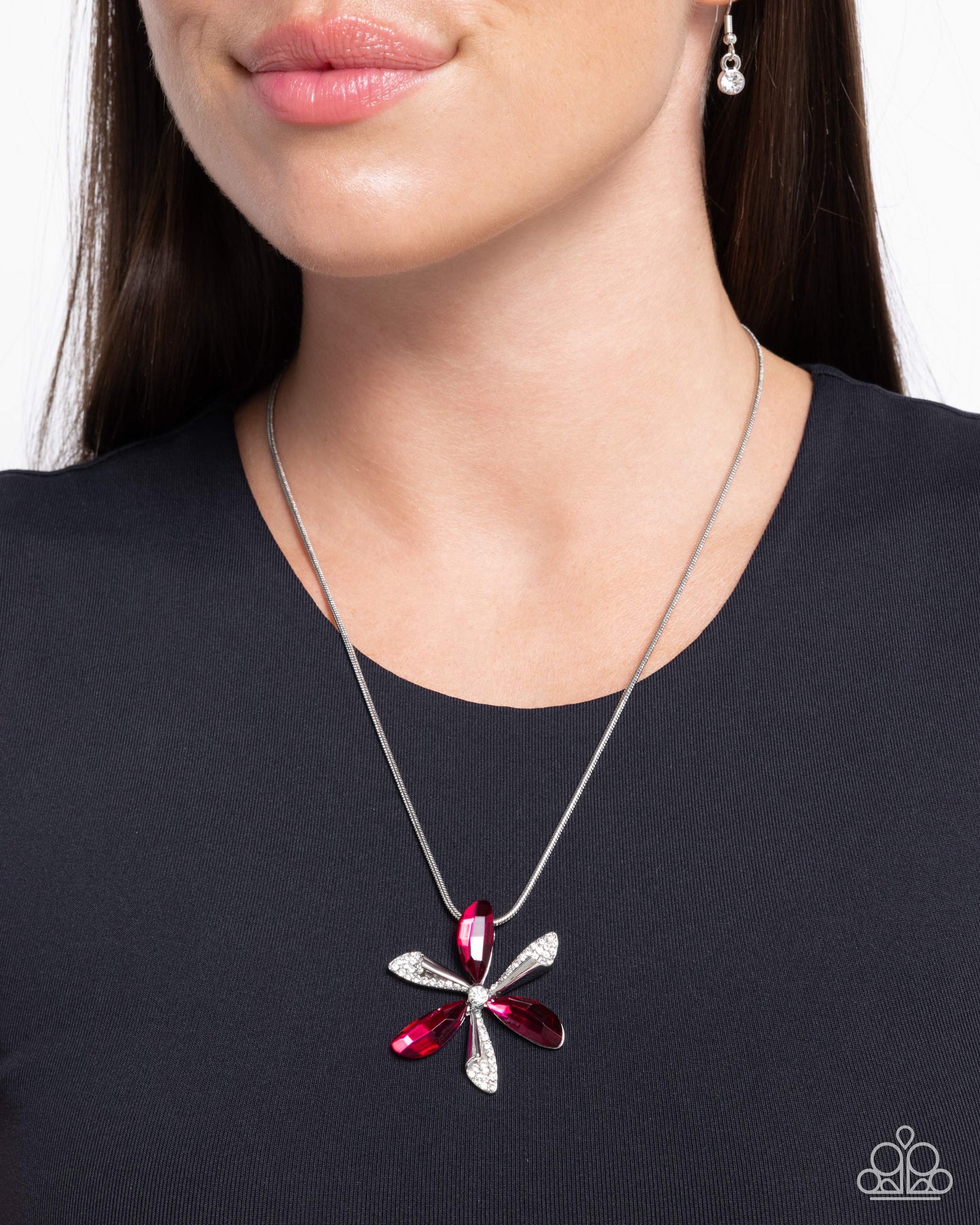 Potent Pattern - Pink Necklace - Paparazzi - Dare2bdazzlin N Jewelry