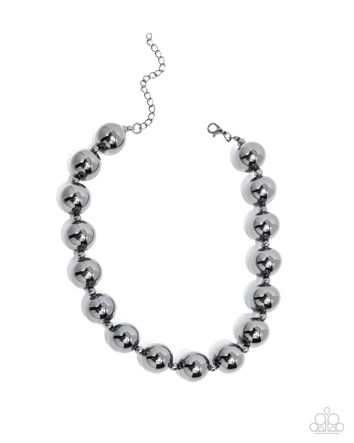 Flattery Will Get You Everywhere - Black Necklace - Paparazzi - Dare2bdazzlin N Jewelry