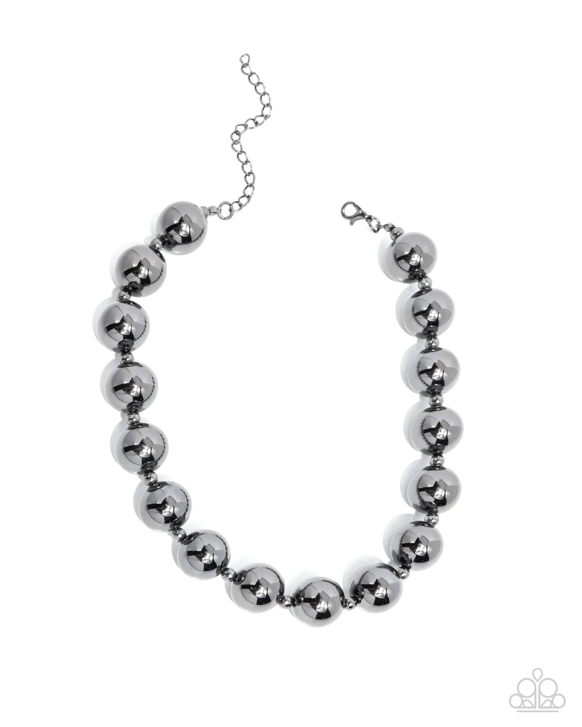Flattery Will Get You Everywhere - Black Necklace - Paparazzi - Dare2bdazzlin N Jewelry