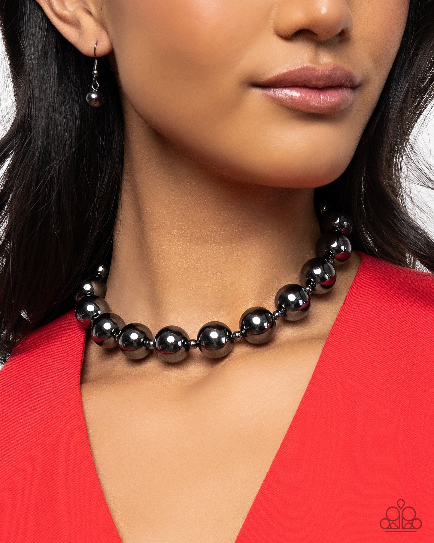 Flattery Will Get You Everywhere - Black Necklace - Paparazzi - Dare2bdazzlin N Jewelry