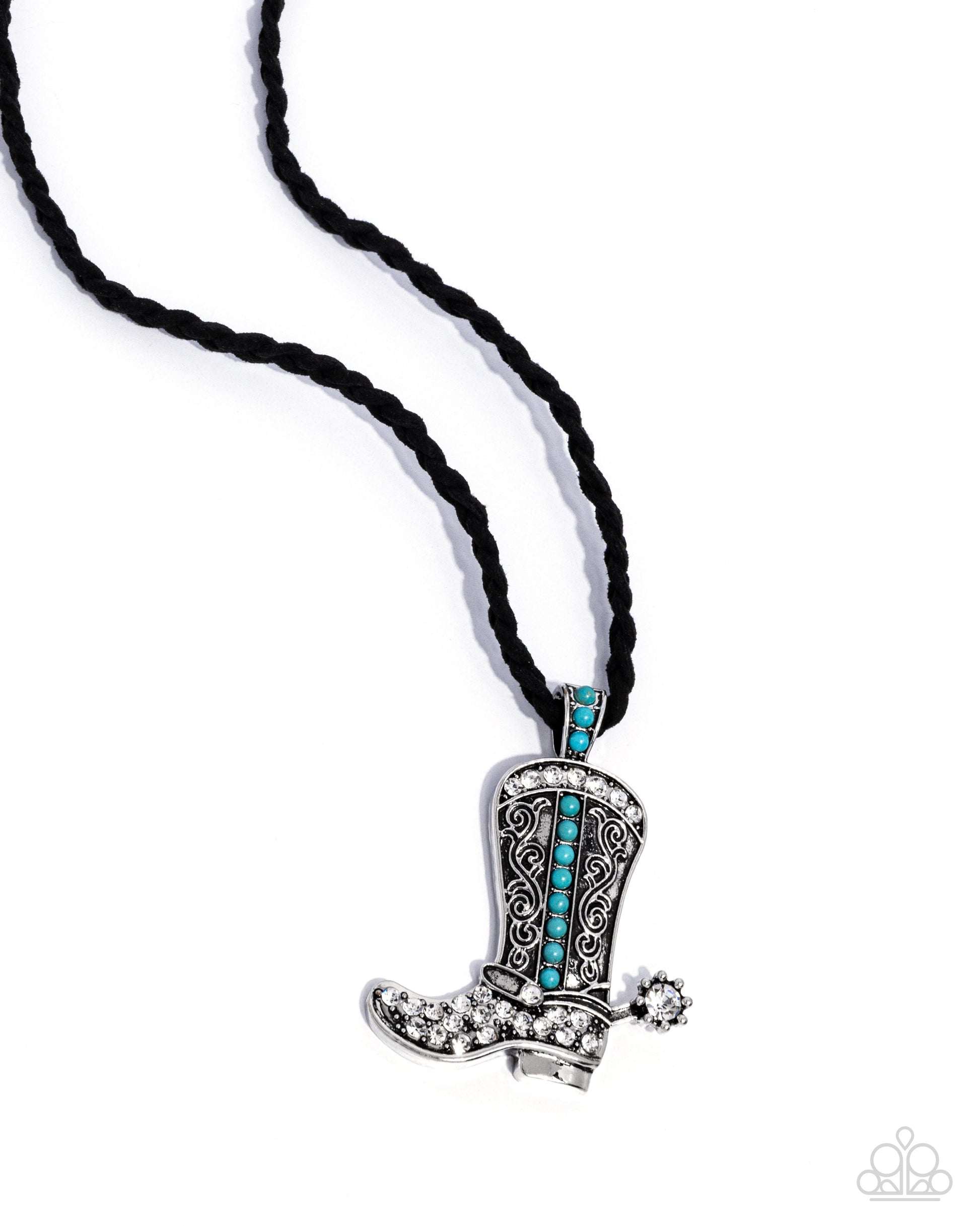 Stony Spur - Blue Necklace - Paparazzi - Dare2bdazzlin N Jewelry