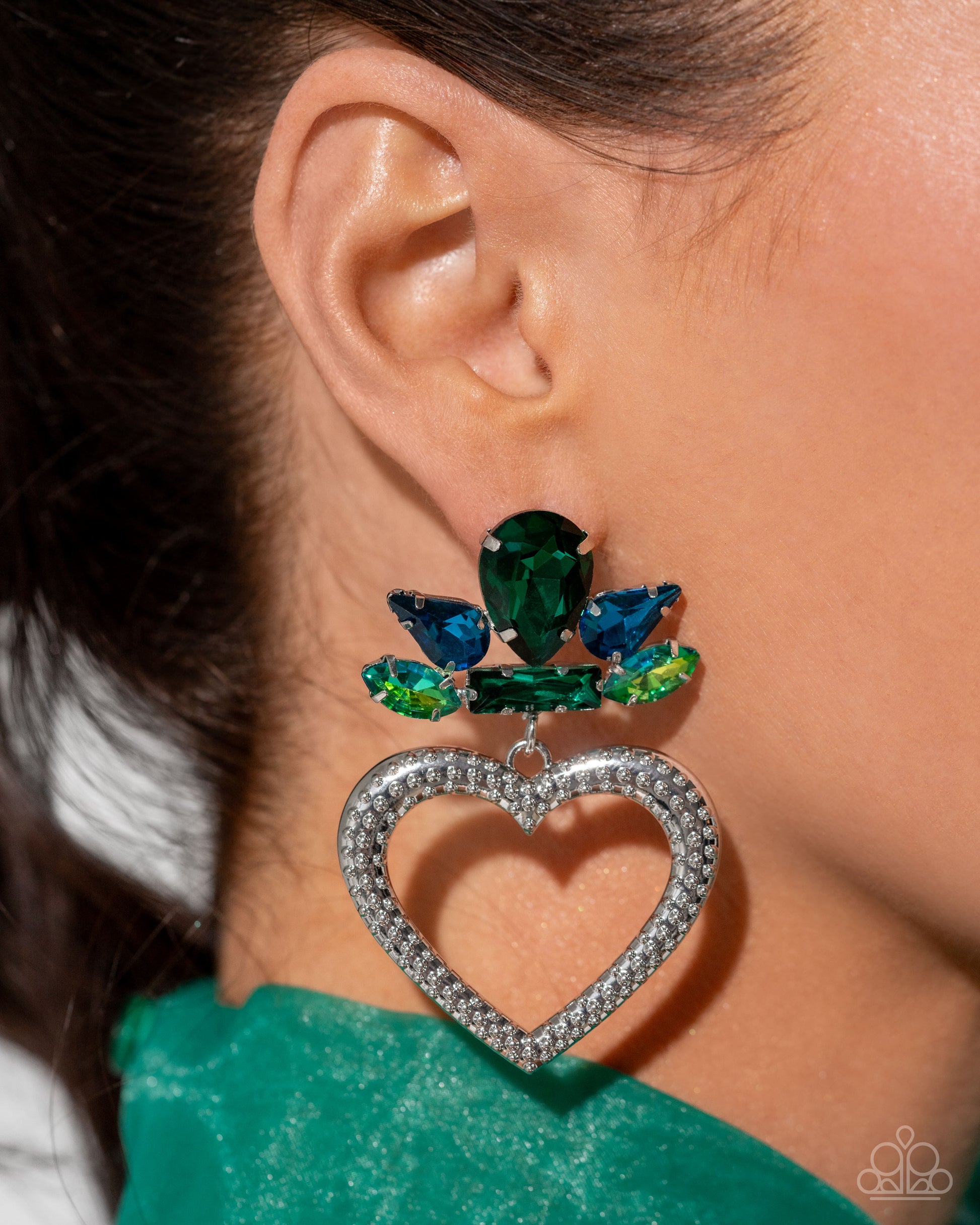 Pushing Perfection - Multi Earring - Paparazzi - Dare2bdazzlin N Jewelry