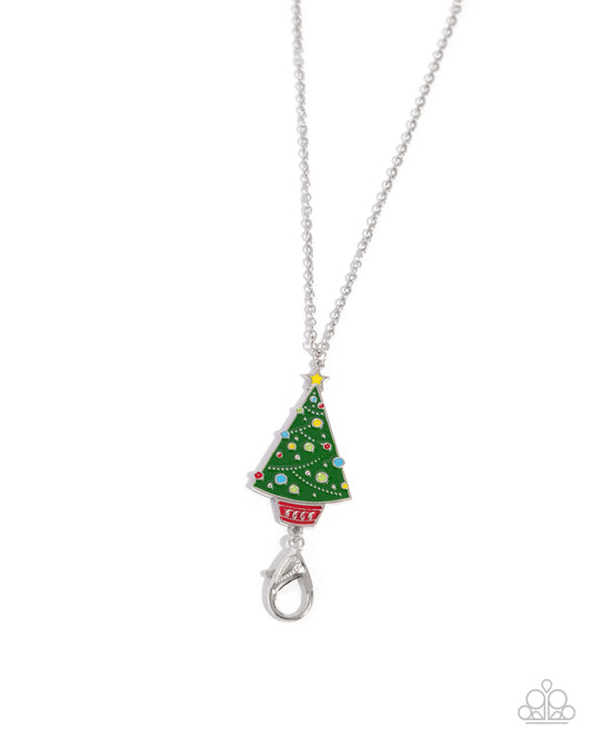 Charming Christmas - Multi Lanyard - Paparazzi - Dare2bdazzlin N Jewelry