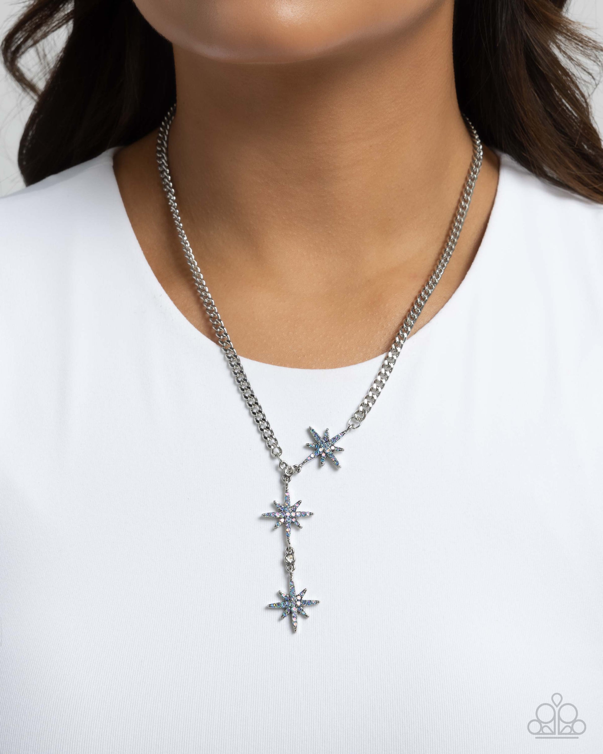 Stellar Story - Blue Necklace - Paparazzi - Dare2bdazzlin N Jewelry