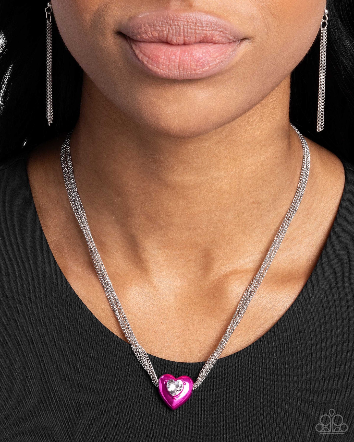Malibu Infatuation - Pink Necklace - Paparazzi - Dare2bdazzlin N Jewelry