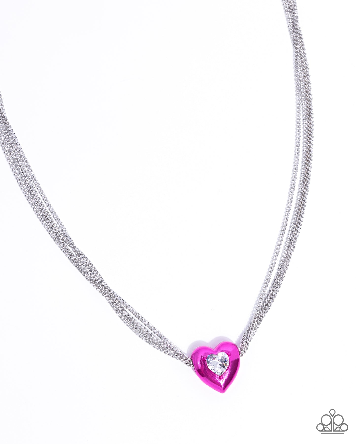 Malibu Infatuation - Pink Necklace - Paparazzi - Dare2bdazzlin N Jewelry
