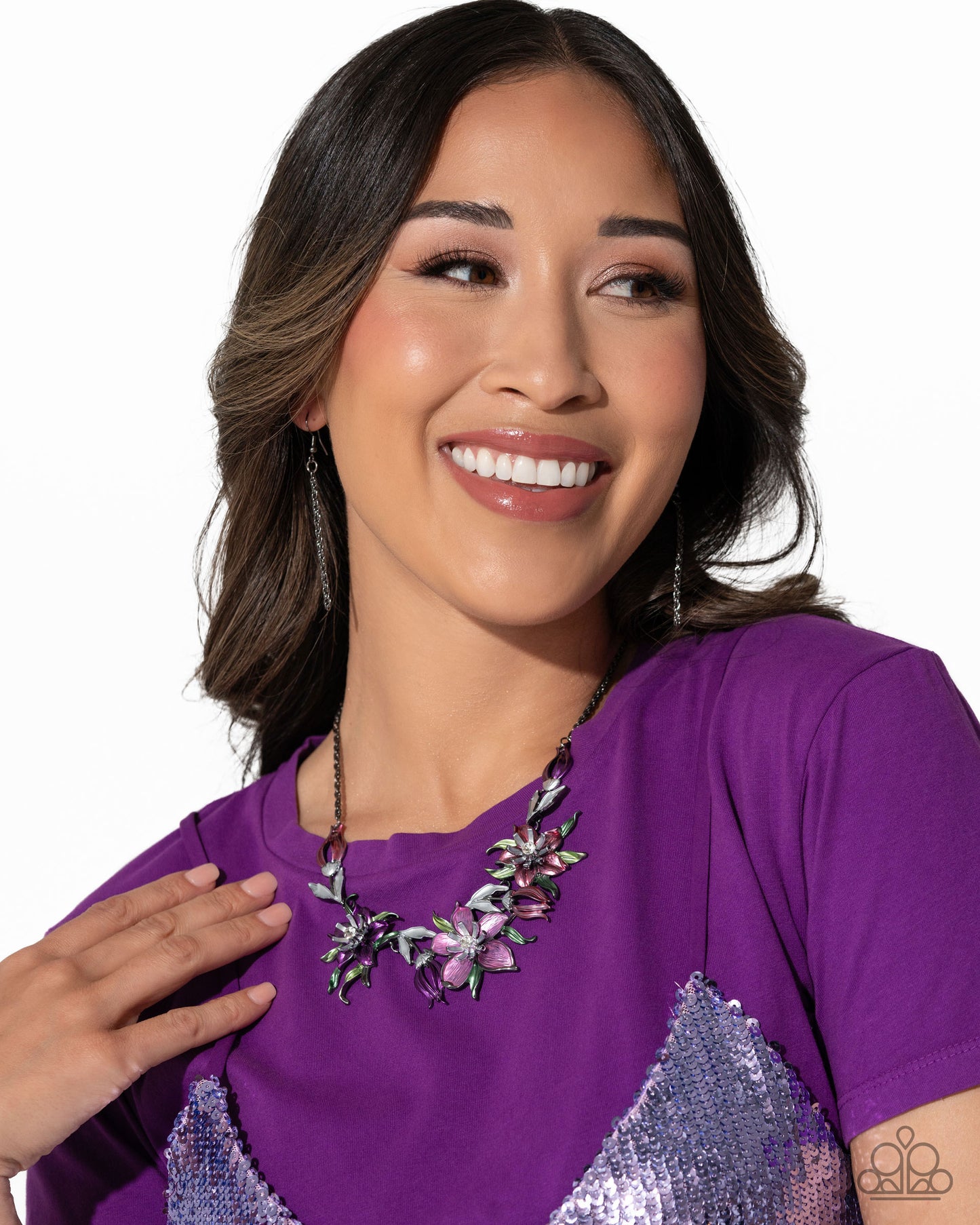 Floral Protocol - Multi Necklace - Paparazzi - Dare2bdazzlin N Jewelry