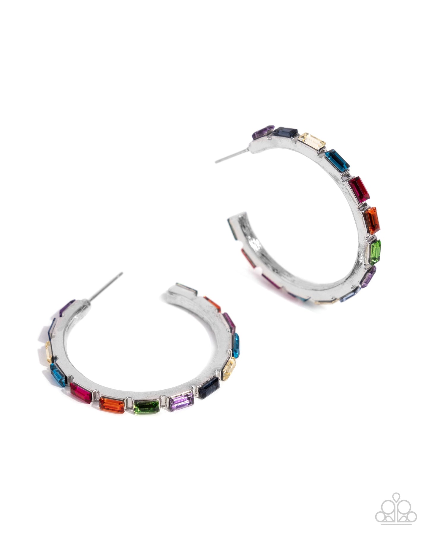 Carnival Chic - Multi Hoop Earring - Paparazzi - Dare2bdazzlin N Jewelry