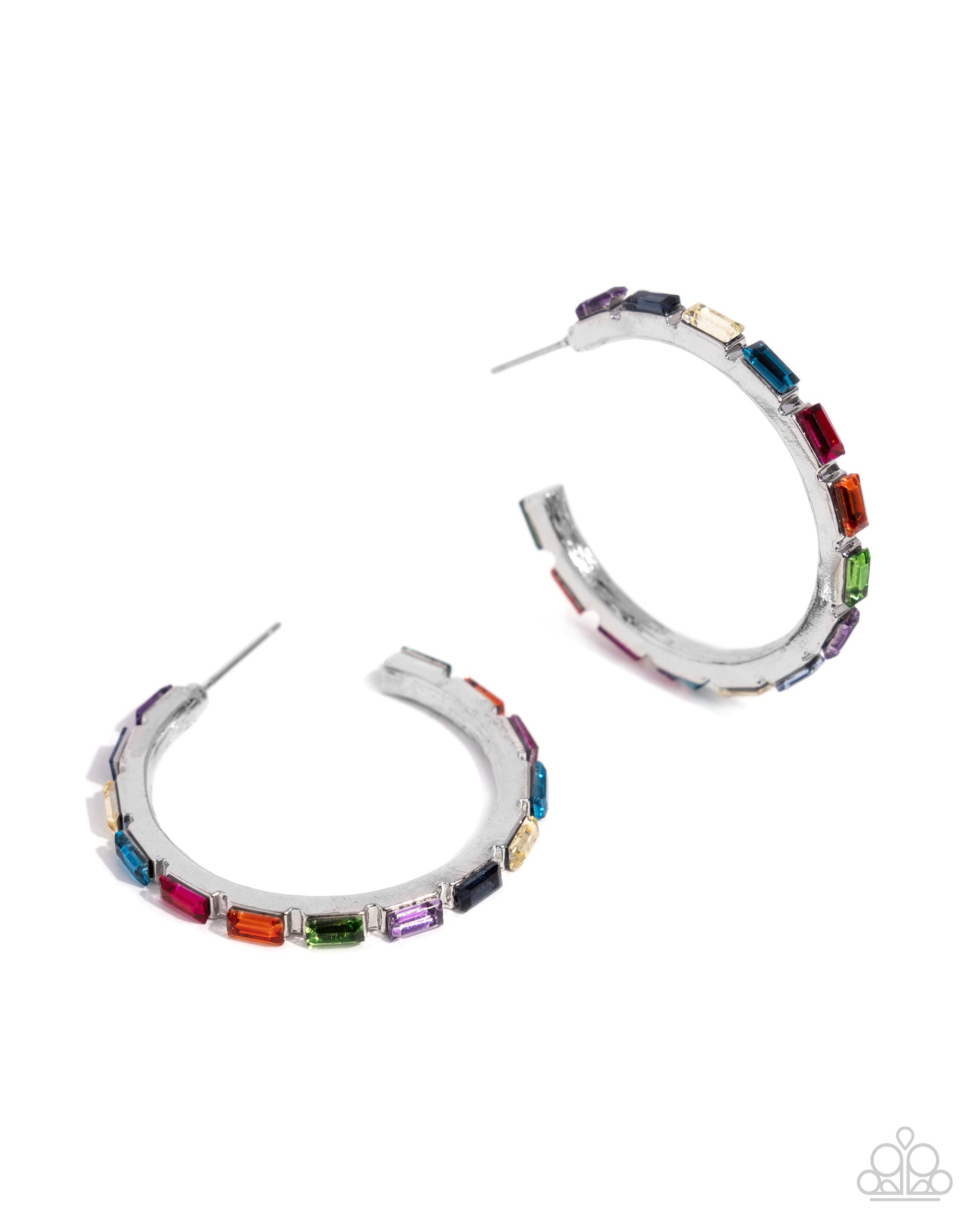 Carnival Chic - Multi Hoop Earring - Paparazzi - Dare2bdazzlin N Jewelry
