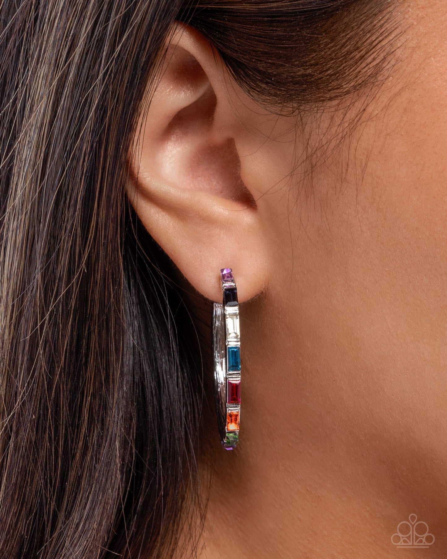 Carnival Chic - Multi Hoop Earring - Paparazzi - Dare2bdazzlin N Jewelry