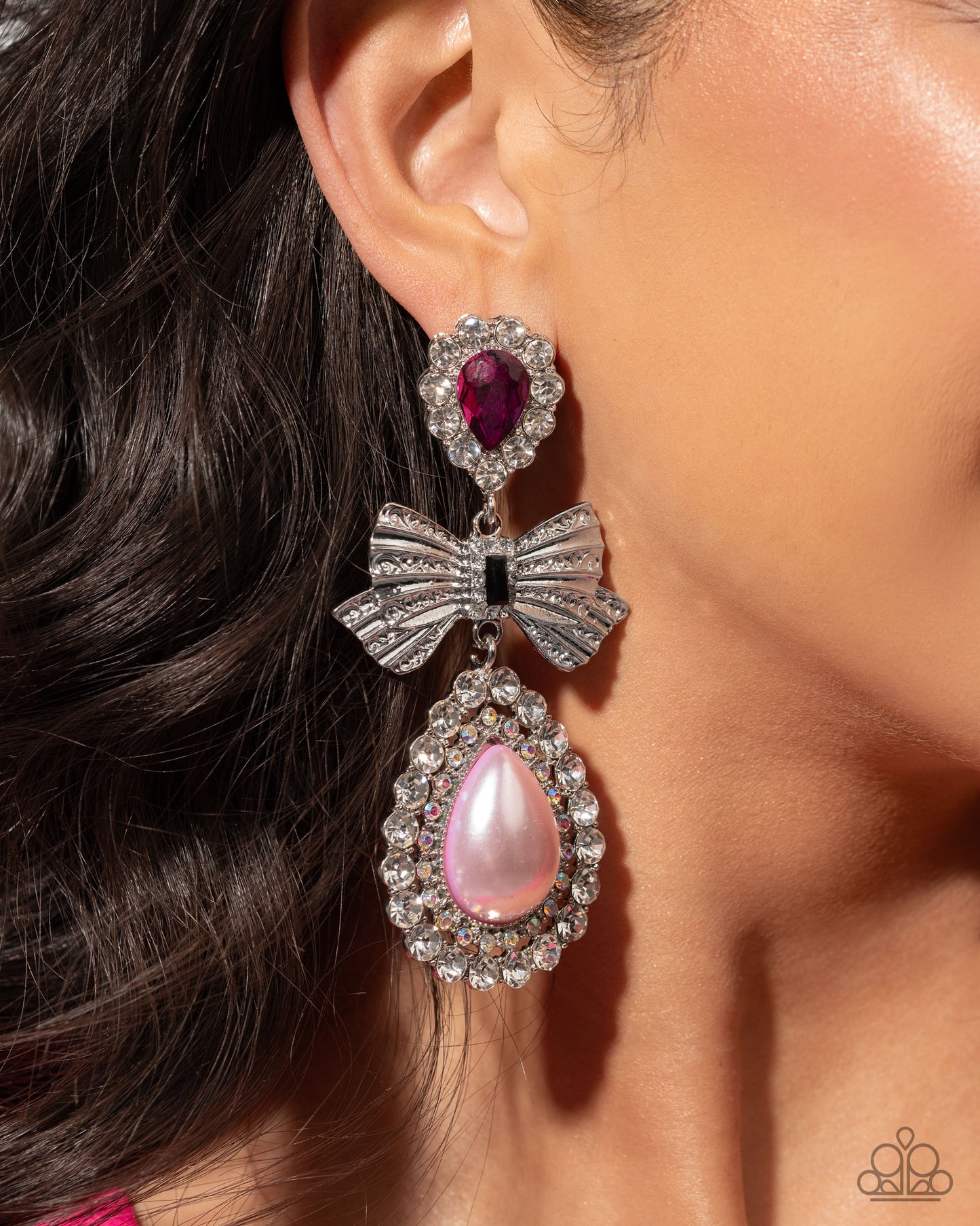 Alluring Aesthetic - Multi Post Earring - Paparazzi - Dare2bdazzlin N Jewelry