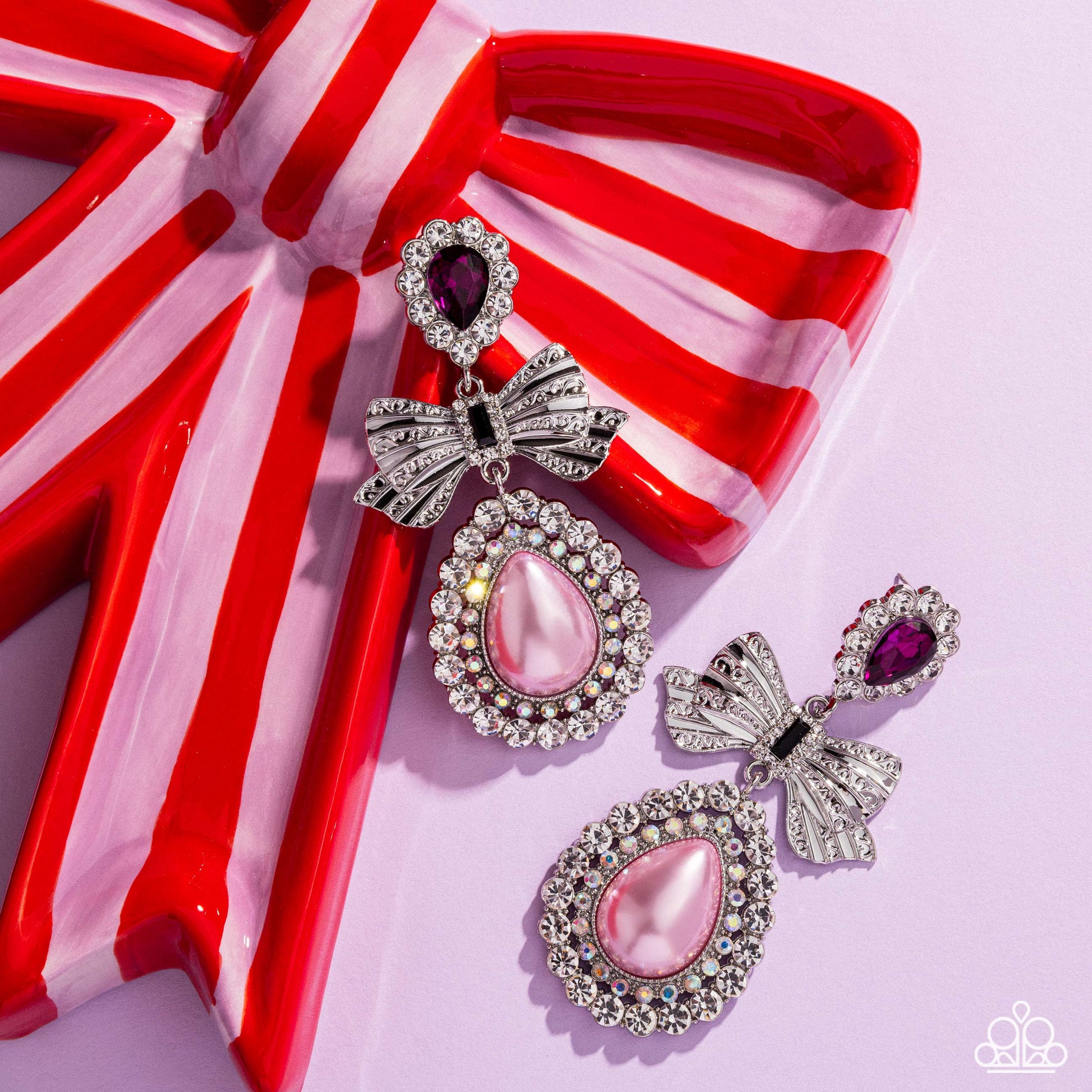 Alluring Aesthetic - Multi Post Earring - Paparazzi - Dare2bdazzlin N Jewelry
