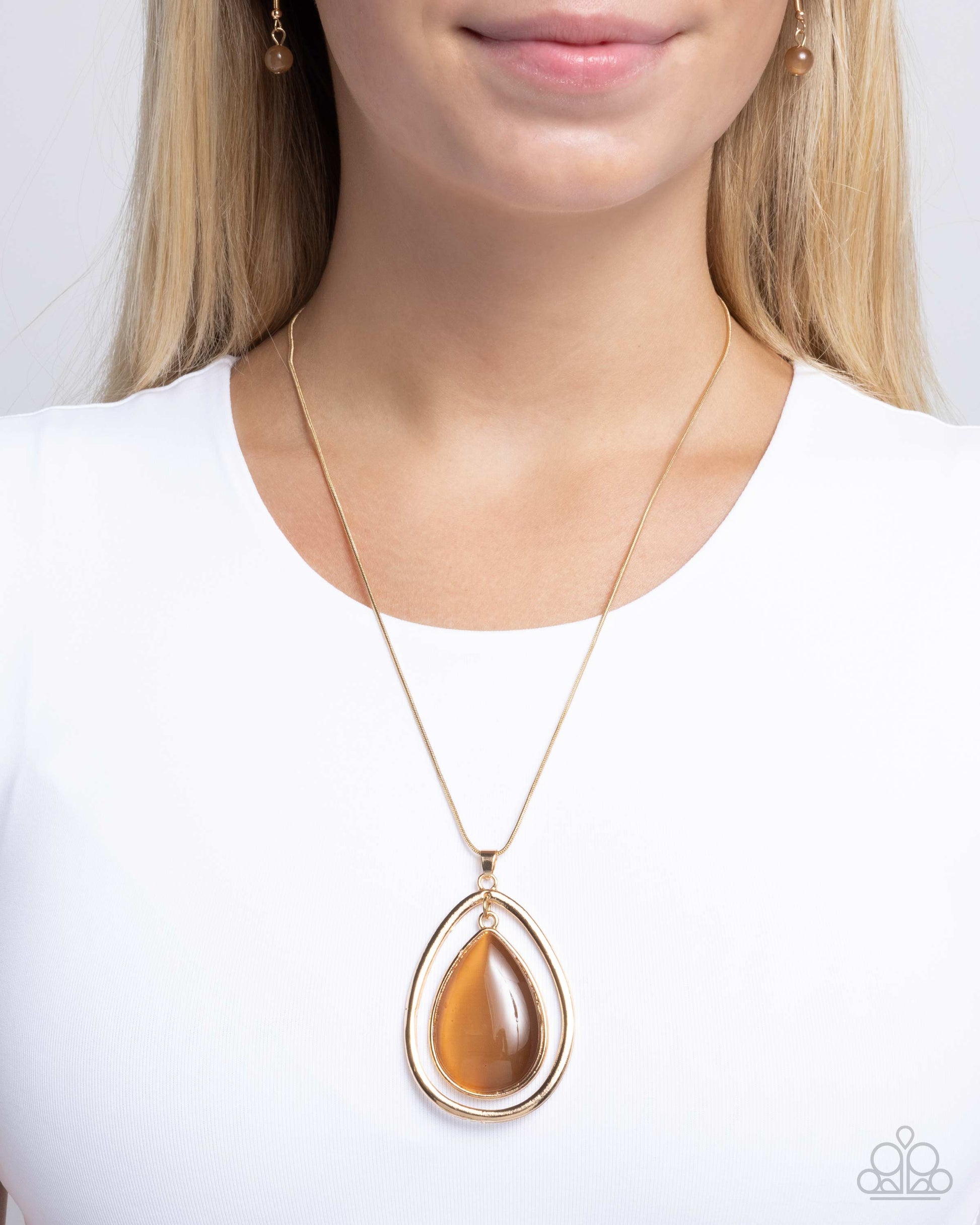 Stunning Session - Brown Necklace - Paparazzi - Dare2bdazzlin N Jewelry
