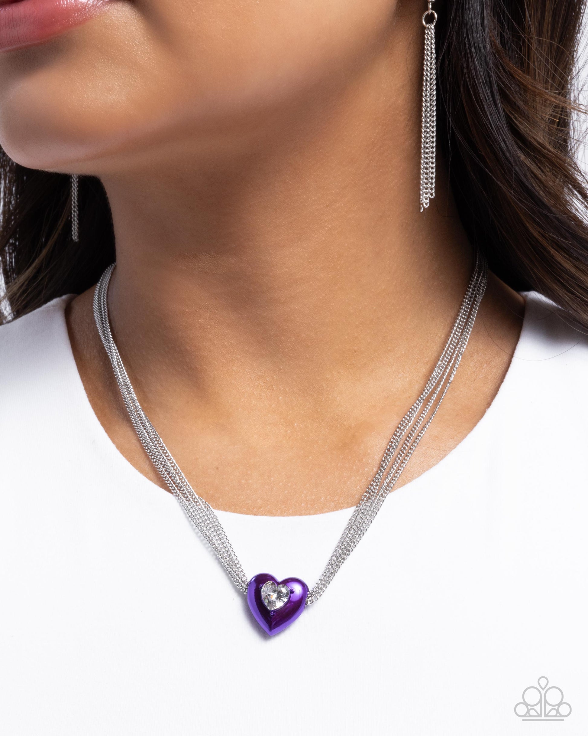 Malibu Infatuation - Purple Necklace - Paparazzi - Dare2bdazzlin N Jewelry