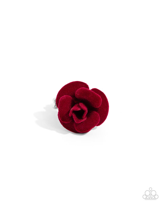 Relaxed Rosette - Red Ring - Dare2bdazzlin N Jewelry