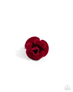 Relaxed Rosette - Red Ring