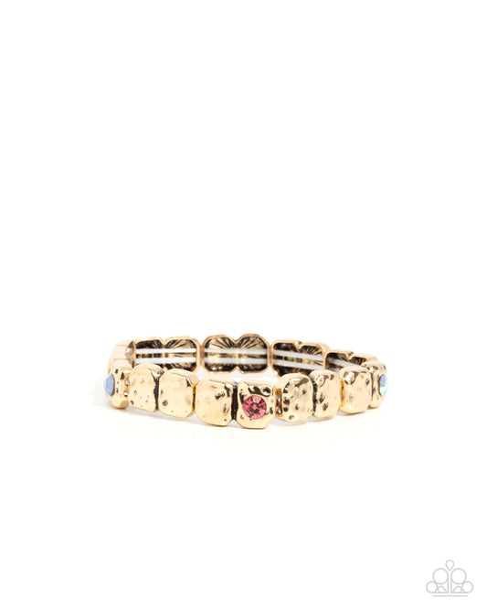 Faint-Hearted Fashion - Multi Bracelet - Paparazzi - Dare2bdazzlin N Jewelry