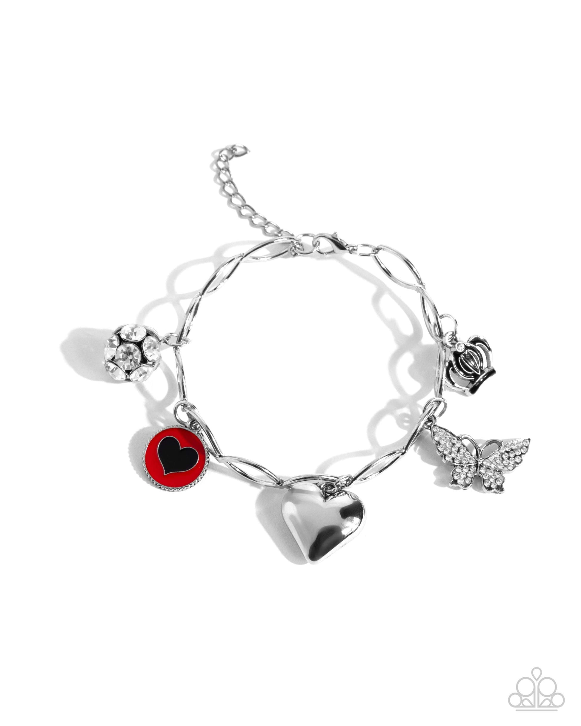 Lullaby Lucky - Red Bracelet - Paparazzi - Dare2bdazzlin N Jewelry