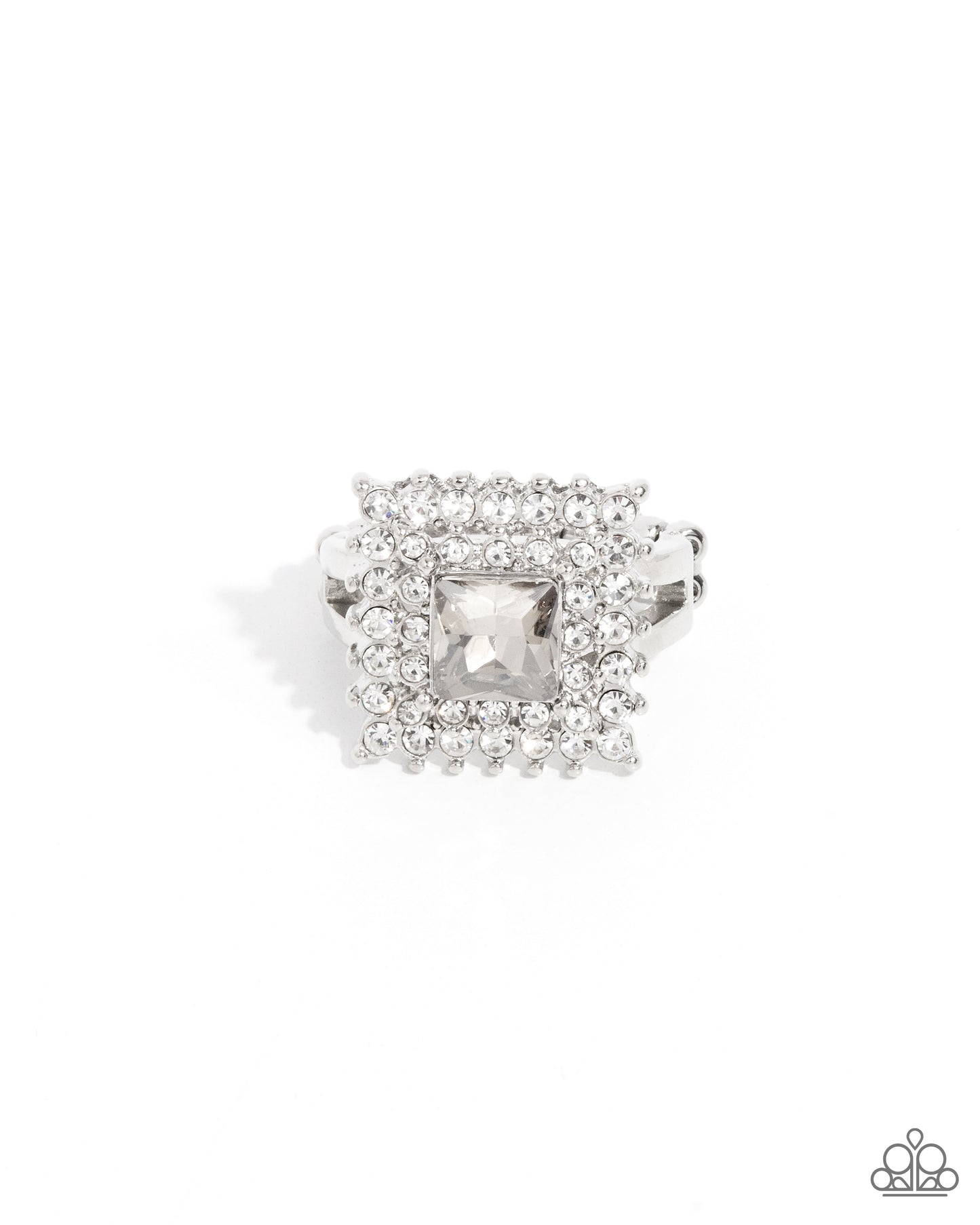 Sovereign Square - Silver Ring - Paparazzi - Dare2bdazzlin N Jewelry